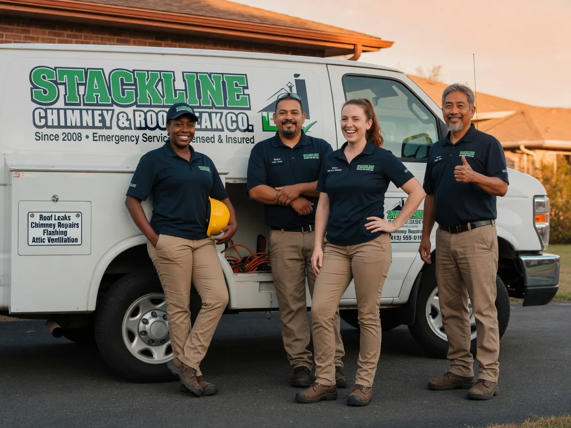 Chimney flashing repair company in Cayuga, ND